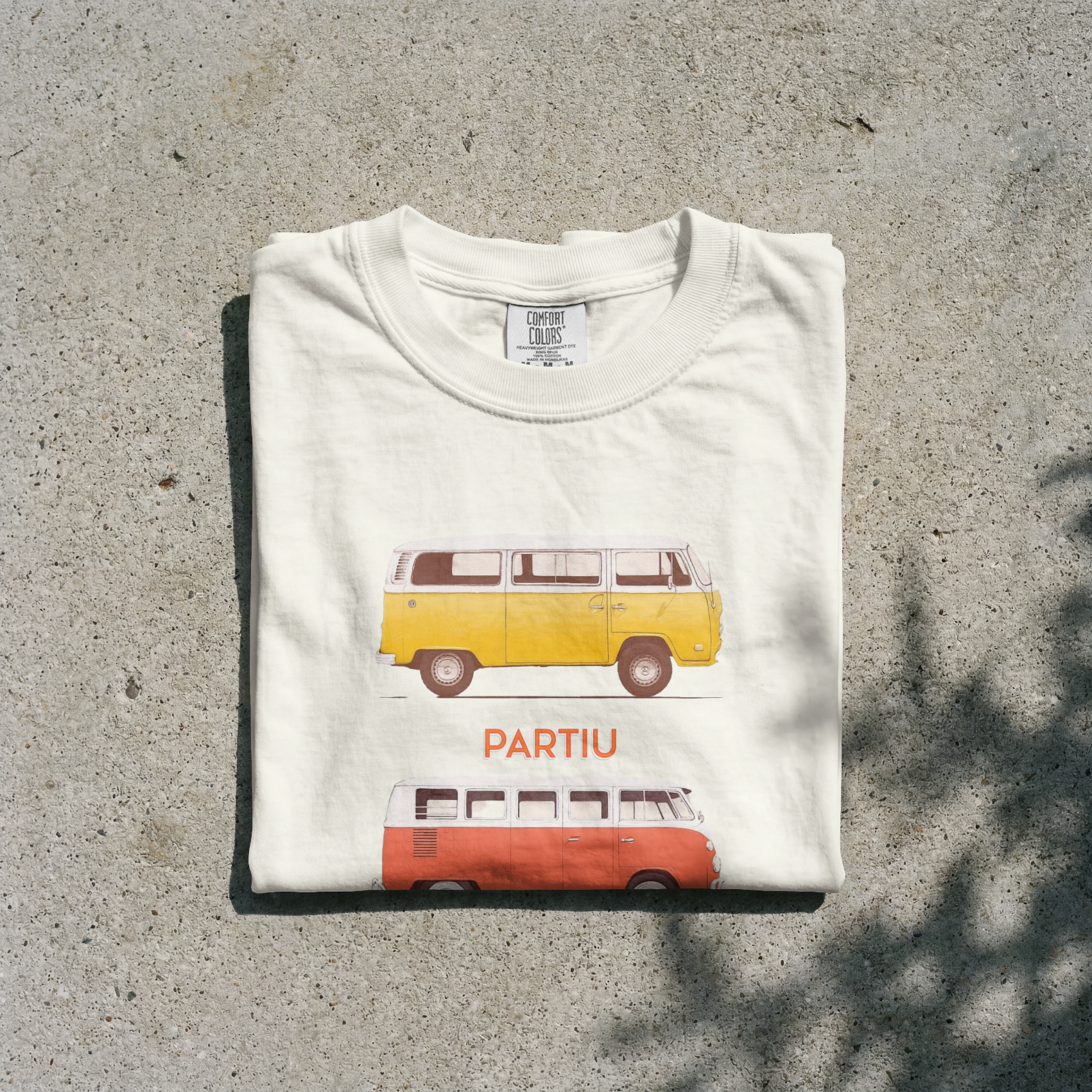 Camiseta Kombi Partiu Praia | Vacamisa