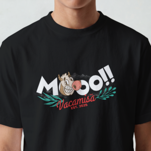 Camiseta Mooo Vacamisa estampa vaca