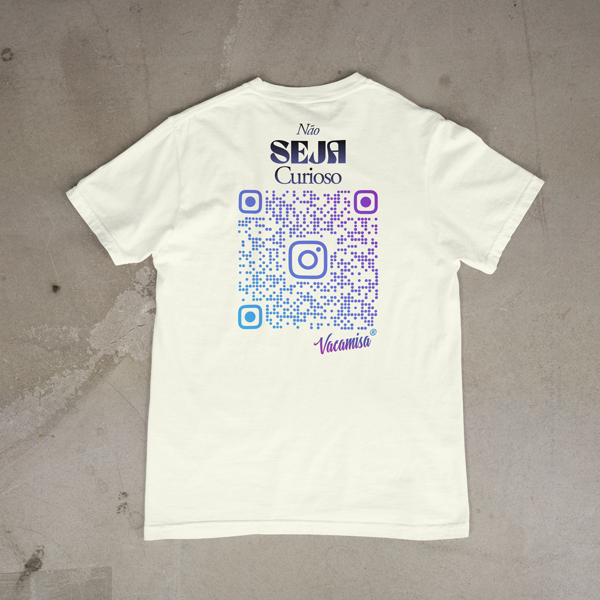 Camiseta Não Seja Curioso - Personalizável - Imagem 2